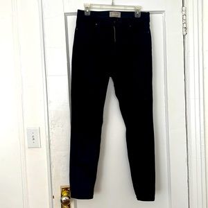 Black everlane high rise jeans 28